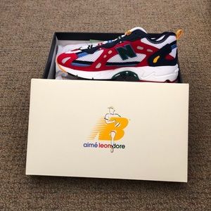 Aime Leon Dore x New Balance 827 Red Multi